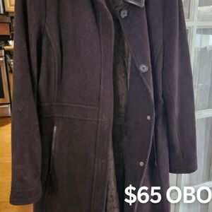 Coach Women's Dark Brown Trench Coat